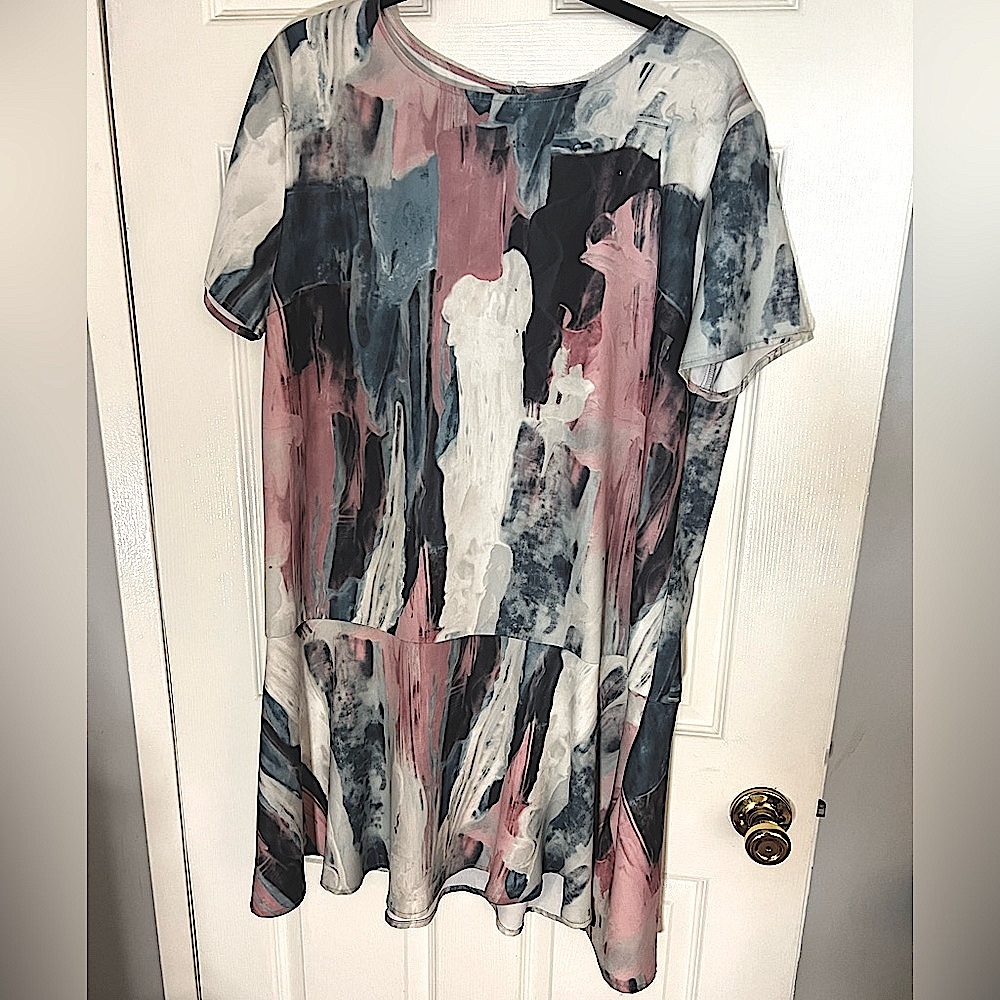 NWOT Marble Print Soft Stretchy Dress